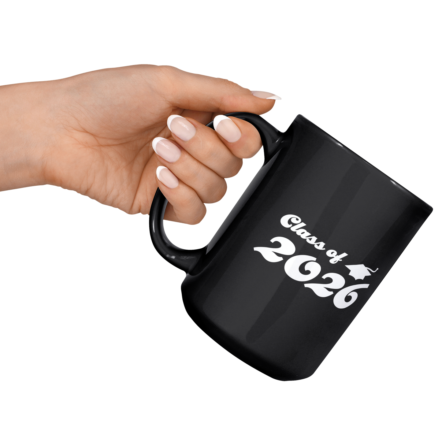 Class_of_2026_15oz_Mug_-_Black_Lifestyle_LH_Raised_Angle_Mockup.png