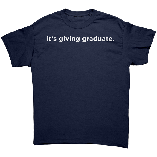 Its_Giving_Graduate_T-Shirt_Navy_Front_Mockup.png