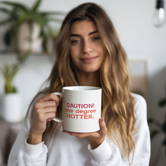 "One Degree Hotter" 20oz. Mug